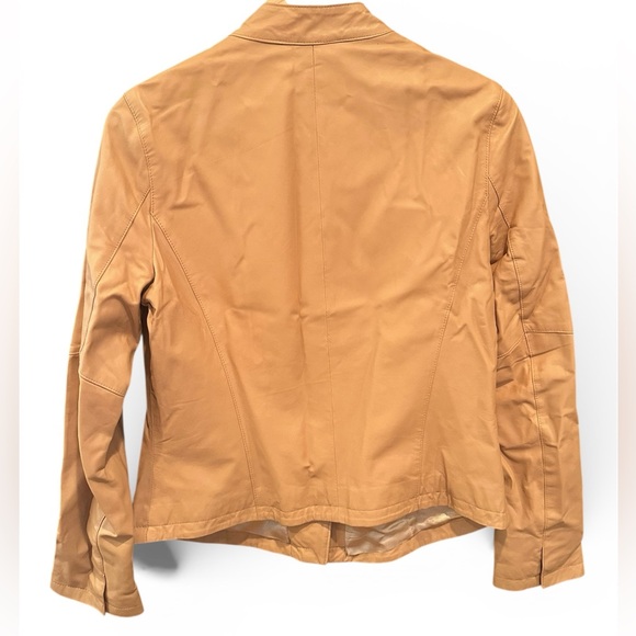 NWT J. McLaughlin Robario Lamb Napa Leather Jacket - Picture 8 of 11